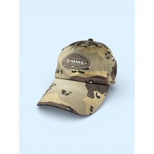 SIMMS FISHING HAT ADJUSTABLE MENS CAMOUFLAGE OUTDOOR
